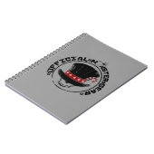 4 Kleine Monsters - Andy Holiday Logo Notitieboek (Linkerzijde)