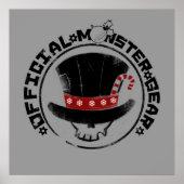 4 Kleine Monsters - Andy Holiday Logo Poster (Voorkant)