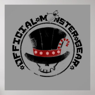 4 Kleine Monsters - Andy Holiday Logo Poster
