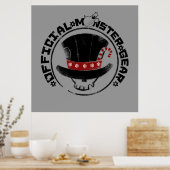 4 Kleine Monsters - Andy Holiday Logo Poster (Keuken)