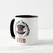 4 Kleine Monsters - Andy Holiday Mok (Voorkant links)