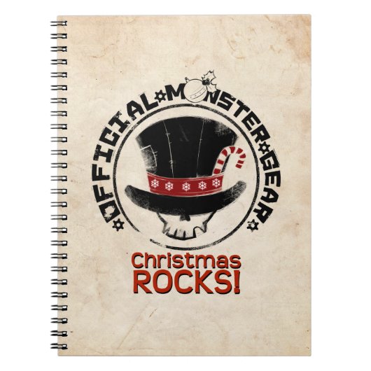 4 Kleine Monsters - Andy Holiday Notitieboek (Voorkant)