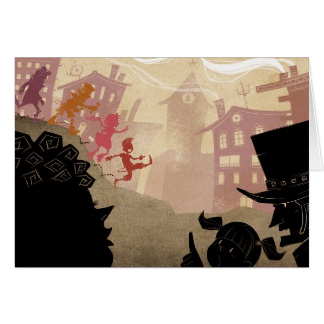 4 kleine monsters - door de stad lopen (Voorkant Horizontaal)