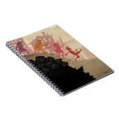 4 kleine monsters - door de stad lopen notitieboek (Rechterzijde)