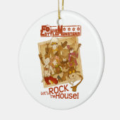 4 Kleine Monsters - Laten we het Huis in de steek Keramisch Ornament (Links)