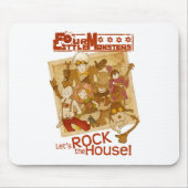 4 Kleine Monsters - Laten we het Huis in de steek Muismat (Voorkant)