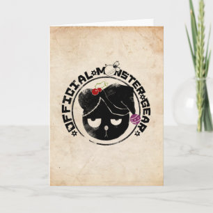 4 kleine Monsters - Michael Holiday Logo Feestdagen Kaart