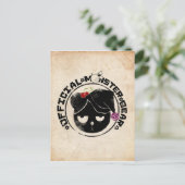 4 kleine Monsters - Michael Holiday Logo Feestdagenkaart (Staand voorkant)