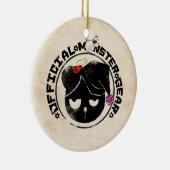 4 Kleine Monsters - Michael Holiday Logo Keramisch Ornament (Rechts)