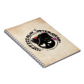 4 Kleine Monsters - Michael Holiday Logo Notitieboek (Rechterzijde)