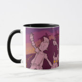 4 kleine monsters - Nachtmuziek Mok (Links)