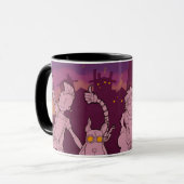 4 kleine monsters - Nachtmuziek Mok (Voorkant links)