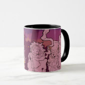 4 kleine monsters - Nachtmuziek Mok (Voorkant rechts)