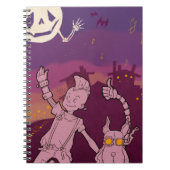 4 kleine monsters - Nachtmuziek Notitieboek (Voorkant)