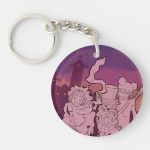 4 kleine monsters - Nachtmuziek Sleutelhanger