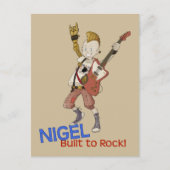 4 Kleine Monsters - Nigel Briefkaart (Voorkant)