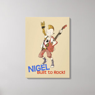 4 Kleine Monsters - Nigel Canvas Afdruk