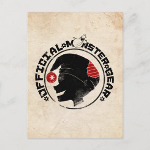 4 kleine Monsters - Nigel Holiday Logo Feestdagenkaart