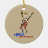 4 Kleine Monsters - Nigel Keramisch Ornament (Voorkant)