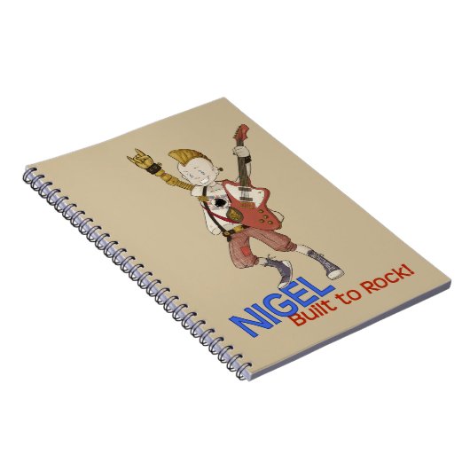 4 Kleine Monsters - Nigel Notitieboek (Rechterzijde)