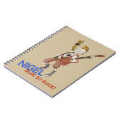 4 Kleine Monsters - Nigel Notitieboek (Linkerzijde)