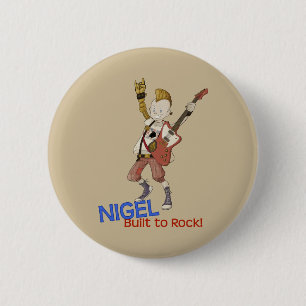 4 Kleine Monsters - Nigel Ronde Button 5,7 Cm