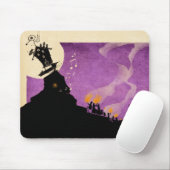 4 Kleine Monsters - 's nachts Muismat (Met muis)