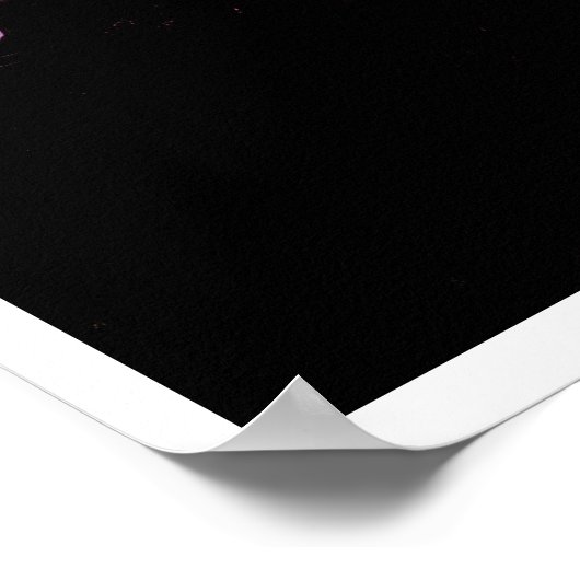 4 Kleine Monsters - 's nachts Poster (Hoek)