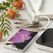 4 Kleine Monsters - 's nachts Sleutelhanger (Voorkant Rechts)