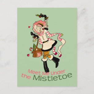 4 kleine Monsters - Vakantie Nessa Feestdagenkaart