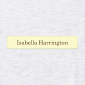 4 Kleur Douanenaam Ijzer-op Stoffenkleding Labels (Design 2)