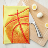 4 Kleuren Pop Art Basketbal Theedoek (Quarter Fold)