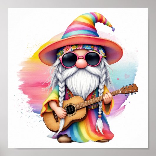 #4 Koele Gnoom Poster (Voorkant)