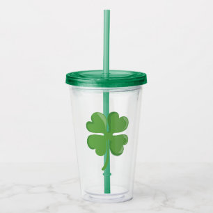 4 Leaf Clover Acryl Drinkbeker