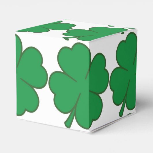 4 Leaf Clover Bedankdoosjes (Achterkant)