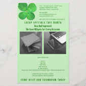 4 Leaf Clover Business Saint Patricks 2 Foto Flyer (Voorkant)