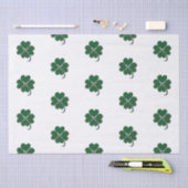 4 Leaf Clover Irish Shamrock Tissuepapier (Craft)