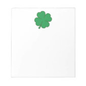 4 Leaf Clover Notitieblok (Voorkant)