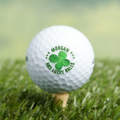 4 Leaf Clover Shamrock Grappig Gepersonaliseerd Golfballen (Insitu Shirt)