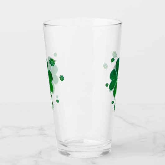 4 Leaf Clover St. Patrick's Day Glas (Links)