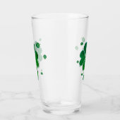 4 Leaf Clover St. Patrick's Day Glas (Rechts)