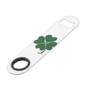 4 Leaf Clover St. Patrick's Day Nickname Speed Flessenopener (Achterkant Gekanteld)