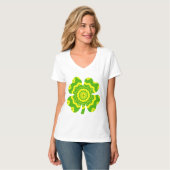4 Leaf Clover Women T-Shirt (Voorkant volledig)