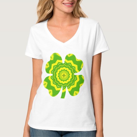 4 Leaf Clover Women T-Shirt (Voorkant)