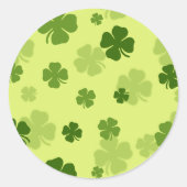 4 Leaf Clovers Sticker (Voorkant)