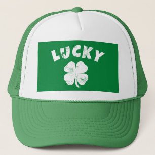 4 Leaf Lucky Clover St. Patrick's Day Trucker Pet