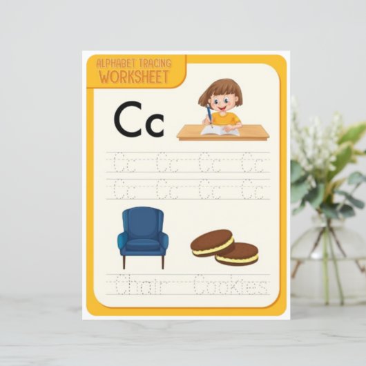 4 Learn To Spell Letter C Teacher Home Schooling (Staand voorkant)