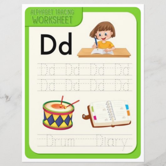 4 Learn To Spell Letter D Teacher Home Schooling (Voorkant)