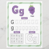 4 Learn To Spell Letter G Teacher Home Schooling (Voorkant)