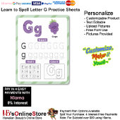 4 Learn To Spell Letter G Teacher Home Schooling